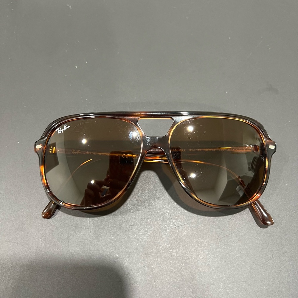 Ray-Ban Brown Aviator Sunglasses